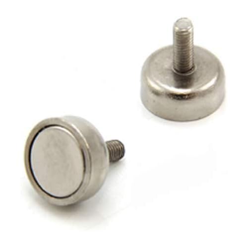 N42 Neodym - Topf - Magnet Mit M3 - Bolzen Für Kunst, Kunsthandwerk, Modellherstellung - 10mm Durchmesser x 5mm Dicke - 3kg Zug von first4magnets