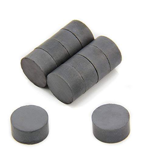 First4magnets F646F-100 20 x 10 mm dicken Y30BH Ferrit-Magnet - 1,4 kg ziehen (Packung mit 100), Silver, 25 x 10 x 3 cm von first4magnets