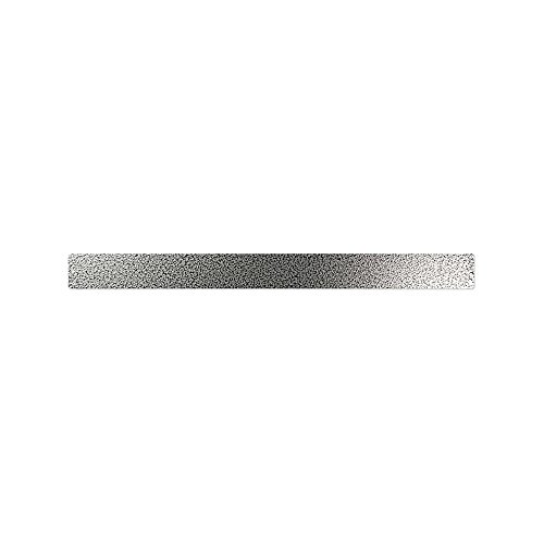 First4magnets Große rechteckige Magnettafel/Strip c/w 12 Magnete-Gun Metal (700 x 60mm), Metall, Silver, 40 x 20 x 5 cm von first4magnets