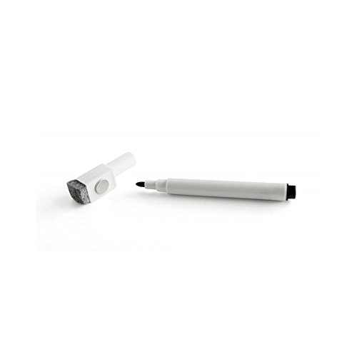 First4magnets Magnetisch pfändbare trocken wischen Memo Marker (1 Packung), Metall, Silver, 40 x 20 x 5 cm von first4magnets