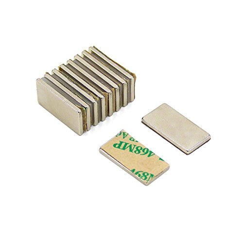 Klebstoff N42 Neodym Magnet Für Kunst, Kunsthandwerk, Modellherstellung, Diy, Hobbys - 20mm x 10mm x 1,5mm Dicke - 2kg Pull - Norden - Packung von 200 Klebstoff N42 Neodym Magnet Für Kunst, Kunsthandwerk, Modellherstellung, Diy, Hobbys - 20mm x 10mm x 1,5mm Dicke - 2kg Pull - Norden - Packung von 200 von first4magnets