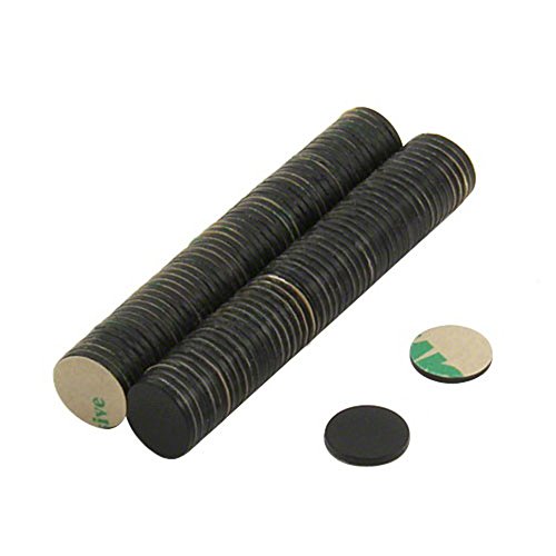 Klebstoff N42 Schwarzer Epoxidmagnet Für Kunst, Handwerk, Modellherstellung, Diy, Hobbys - 10mm Durchmesser x 1mm - 0,58kg Zug - Süd - Pack von 100 Klebstoff N42 Schwarzer Epoxidmagnet Für Kunst, Handwerk, Modellherstellung, Diy, Hobbys - 10mm Durchmesser x 1mm - 0,58kg Zug - Süd - Pack von 100 von first4magnets