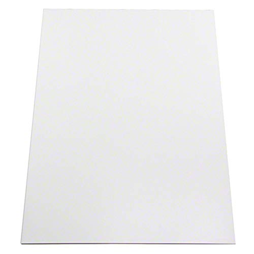 Magflex® A4 Flexible Matt White Magnetic Sheet zum Erstellen von Magnetgrafiken, Schildern Oder Displays - Pack von 20 von first4magnets