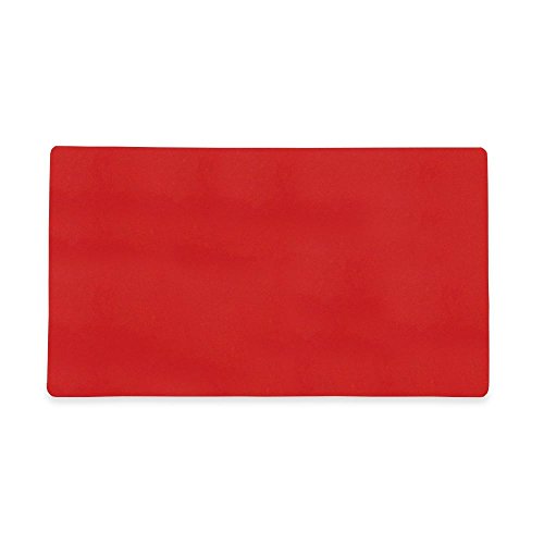Magflex® Flexible Magnetblech Mit Glänzend Rot Trocken - Wipe - Oberfläche zum Erstellen von Scrumboards, Abnehmbar - 140mm x 80mm x 0,85mm - 50 - Pack von 50 von first4magnets