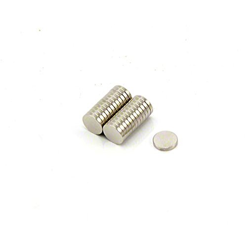 N42 Neodym - Magnet Für Kunst, Handwerk, Modellherstellung, Diy, Hobbys - 6mm Dia x 1mm Dick - 0,35kg Zug - Pack von 250 N42 Neodym - Magnet Für Kunst, Handwerk, Modellherstellung, Diy, Hobbys - 6mm Dia x 1mm Dick - 0,35kg Zug - Pack von 250 von first4magnets