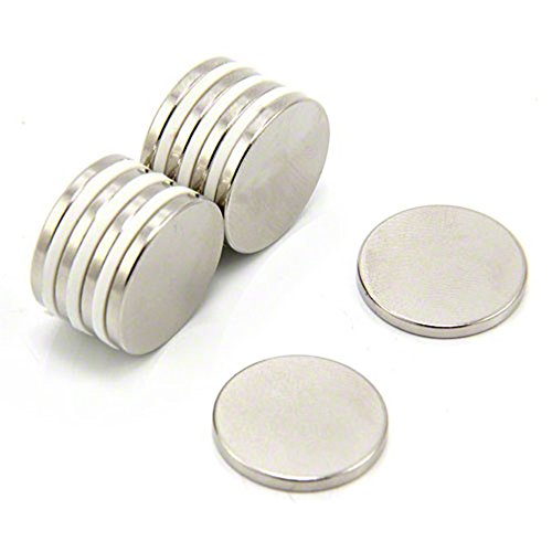 N42 Neodym - Magnet Für Kunst, Handwerk, Modellherstellung - 19mm Durchmesser x 2mm Dick - 2,3kg Zug - Pack von 200 N42 Neodym - Magnet Für Kunst, Handwerk, Modellherstellung - 19mm Durchmesser x 2mm Dick - 2,3kg Zug - Pack von 200 von first4magnets