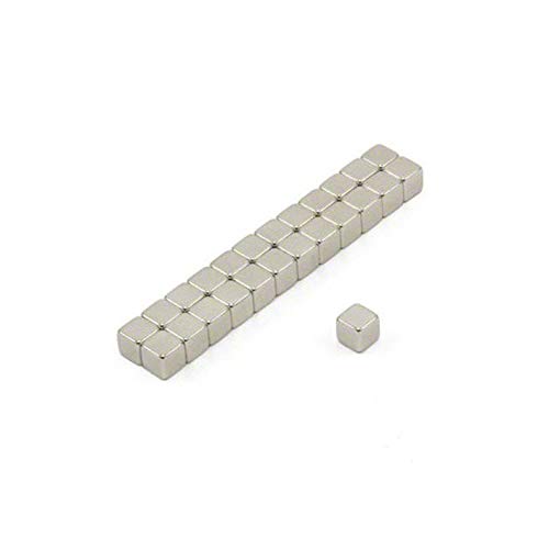 N42 Neodym -Magnet Für Kunst, Handwerk, Modellherstellung - 5 Mm X 5 Mm X 5 Mm Dick - 1 Kg Zug - Pack Von 250 N42 Neodym -Magnet Für Kunst, Handwerk, Modellherstellung - 5 Mm X 5 Mm X 5 Mm Dick - 1 Kg Zug - Pack Von 250 von first4magnets