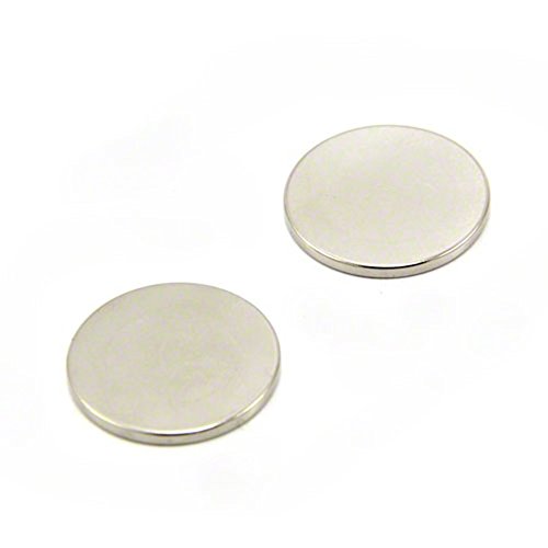 N42 Neodym - Magnet Für Kunst, Kunsthandwerk, Modellherstellung, Diy, Hobbys und Verpackungen - 25mm Durchmesser x 2mm Dick - 3,5kg Zug - Pack von 40 N42 Neodym - Magnet Für Kunst, Kunsthandwerk, Modellherstellung, Diy, Hobbys und Verpackungen - 25mm Durchmesser x 2mm Dick - 3,5kg Zug - Pack von 40 von first4magnets