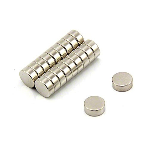 N42 Neodym - Magnet Für Kunst, Kunsthandwerk, Modellherstellung - 10mm Durchmesser x 4mm Dick - 2,3kg Zug - Pack von 200 N42 Neodym - Magnet Für Kunst, Kunsthandwerk, Modellherstellung - 10mm Durchmesser x 4mm Dick - 2,3kg Zug - Pack von 200 von first4magnets