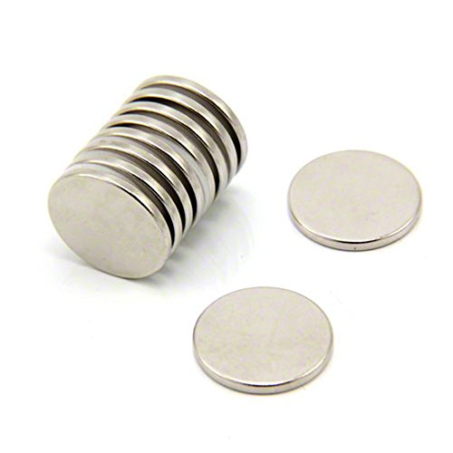 N42 Neodym - Magnet Für Kunst, Kunsthandwerk, Modellherstellung - 20mm Durchmesser x 2mm Dick - 2,6kg Zug - Pack von 200 N42 Neodym - Magnet Für Kunst, Kunsthandwerk, Modellherstellung - 20mm Durchmesser x 2mm Dick - 2,6kg Zug - Pack von 200 von first4magnets