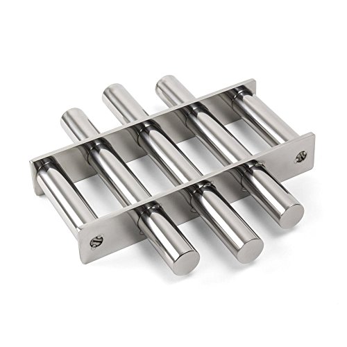 Nahrungsmittelindustrie Grad Edelstahl Magnetischen Separatornetz Zum Entfernen Von Eisenabfällen - 250 Mm Durchmesser X 40 Mm - 10.000 Gauß - 5 Stangen von first4magnets