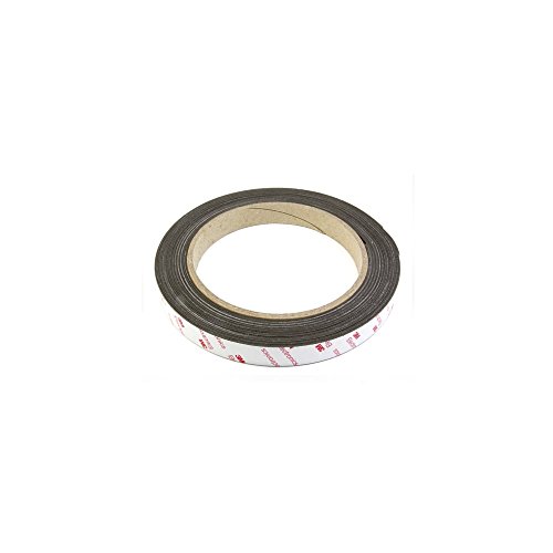 Neoflex® Flexibler Neodym - Magnetstreifen Mit 3M Selbstklebend - 19mm Breit - 5 M Länge - Packung von 2 von first4magnets