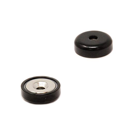 Schwarz Ein Typ Neodym Pot Magnet Für Kunst, Handwerk, Modellherstellung - 16mm Durchmesserpackung von 80 Schwarz Ein Typ Neodym Pot Magnet Für Kunst, Handwerk, Modellherstellung - 16mm Durchmesserpackung von 80 von first4magnets