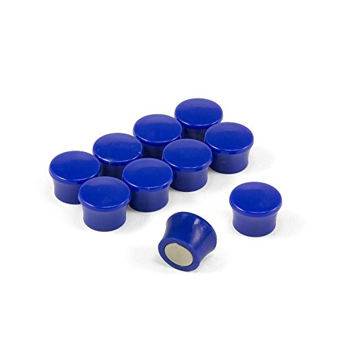 Small High Power 'Memo' Board Magnets - Blue (10 Packs of 10) von first4magnets