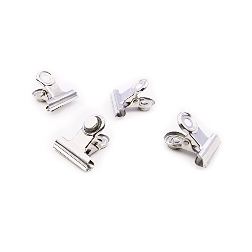 Trendform Magnetische Mini Grip Clips-Chrom (1 Satz 4), Metall, Silver, 25 x 10 x 3 cm von first4magnets