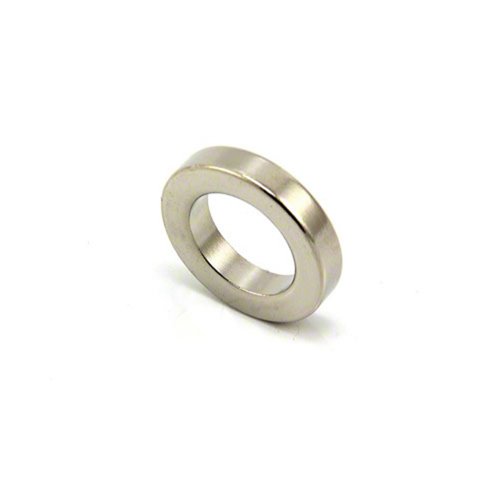 Unmagnetisierter Neodymring Für Wissenschaft, Experimente, Bildung und Lehrer - 25mm O.D. x 16mm I.D. x 5mm Dick - Pack von 10 von first4magnets