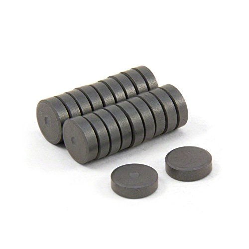 Y10 Ferritmagnete Für Kunst, Kunsthandwerk, Modellherstellung, Diy und Hobbys - 10mm x 3mm Dick - 0,145kg Pull - Pack von 200 Y10 Ferritmagnete Für Kunst, Kunsthandwerk, Modellherstellung, Diy und Hobbys - 10mm x 3mm Dick - 0,145kg Pull - Pack von 200 von first4magnets