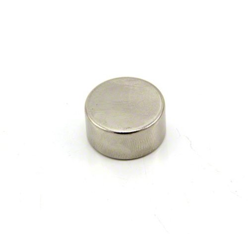 First4magnets 20mm Durchmesser x 10mm dicken Ultra High Performance N52 Neodym-Magneten-14,8 kg Pull (1 Packung), Metall, Silver, 25 x 10 x 3 cm von first4magnets