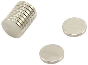 N45Sh Hochtemperatur - Neodym - Magnet Für Diy -, Engineering - und Fertigungsanwendungen - 10mm Durchmesser x 1,5mm Dick - 1,1kg Ziehen - Pack von 10 von first4magnets