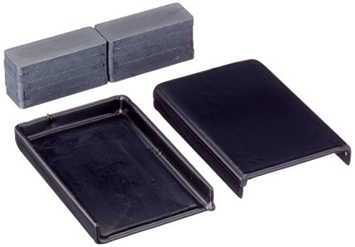 First4magnets 50 x 25 x 10 mm dicker N42-Neodym-Magnet - 32,2 kg Anziehungskraft 1 Stück-Packung, F648-1, Silber von first4magnets