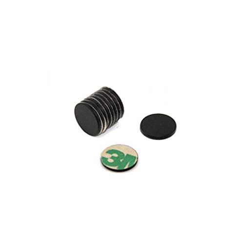 Klebstoff N42 Schwarzer Epoxidmagnet Für Kunst, Handwerk, Modellherstellung, Diy, Hobbys - 15mm Durchmesser x 1mm - 1,1kg Zug - Süd - Pack von 100 Klebstoff N42 Schwarzer Epoxidmagnet Für Kunst, Handwerk, Modellherstellung, Diy, Hobbys - 15mm Durchmesser x 1mm - 1,1kg Zug - Süd - Pack von 100 von first4magnets