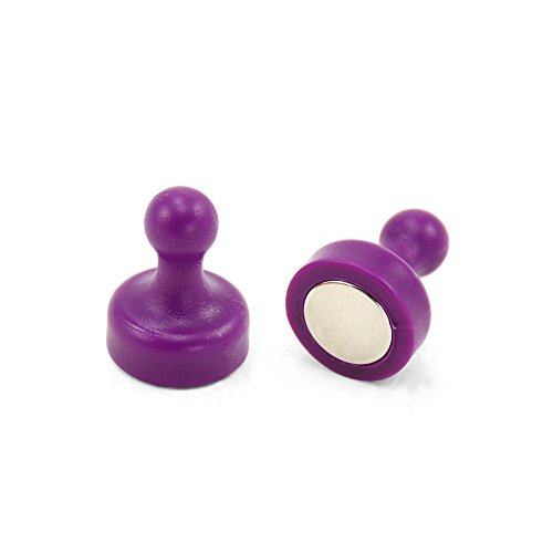 Hochleistungslila Skittly - Magnet Für Kühlschrank, Büro, Whiteboard, Mitteilungsboard 19mm x 25mm Hoch - Pack von 10 Hochleistungslila Skittly - Magnet Für Kühlschrank, Büro, Whiteboard, Mitteilungsboard 19mm x 25mm Hoch - Pack von 10 von first4magnets