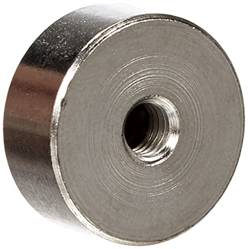 N42 Neodym Pot Magnet - 19mm Durchmesser x 8mm Dickes x M5 Gewinde Loch Für Diy -, Engineering -, Herstellungs -, Hängen - und Halteanwendungen - 15kg Zug von first4magnets