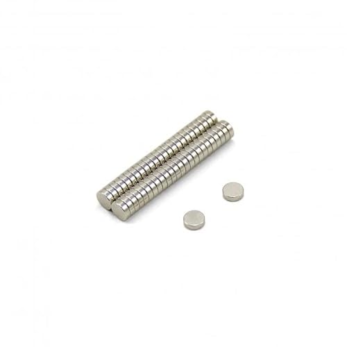 N42 Neodym - Magnet Für Handwerks - und Modell - Herstellungsprojekte und Verpackung - 5mm Durchmesser x 1,5mm Dicke - 50 Packung von 50 von first4magnets