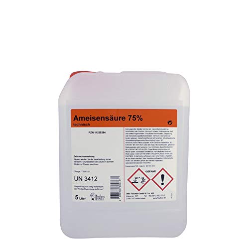 Ameisensäure 75% techn. 5 L von fischar