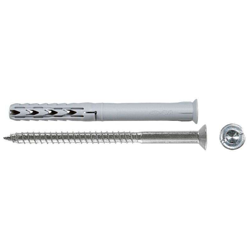 fischer Langschaftdübel SXR WT LS Stahl Multifunktionsrahmendübel 6 x 60 mm - 50 Stück von fischer Deutschland Vertriebs GmbH