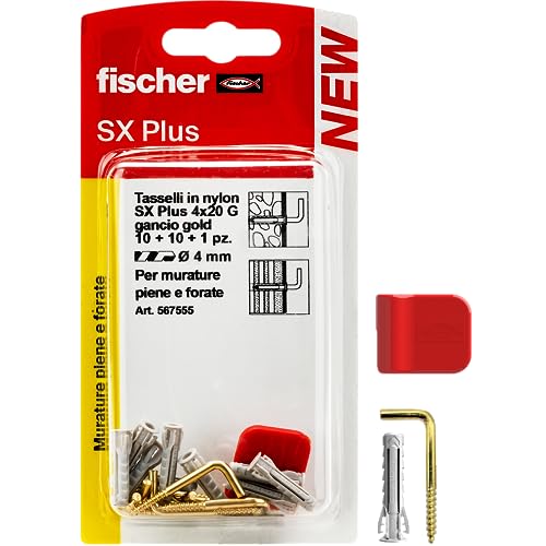 Fischer 1012174 Tasselli SX Plus dübel, ORO Fischer 1012174 Tasselli SX Plus dübel, ORO von fischer