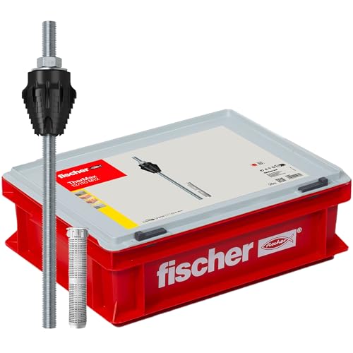 Fischer 571023 TherMax HWK Dämmdübel zur Befestigung von hohen Lasten auf dem Mantel, rot, M12-12/110 Fischer 571023 TherMax HWK Dämmdübel zur Befestigung von hohen Lasten auf dem Mantel, rot, M12-12/110 von fischer