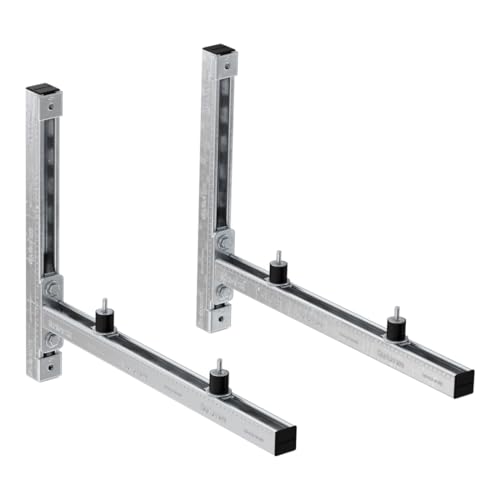 Fischer Wandkonsole Klimagerät M KSU S 600 mit Schalldämmkörper Innen- Außenwandhalter Befestigungsset von fischer