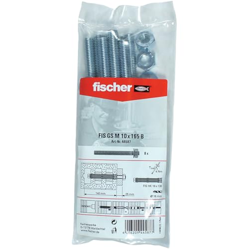 Fischer fis-gs M10 x 165B - jgo Gewindestange fis-gs M10 x 165B (8U) von fischer