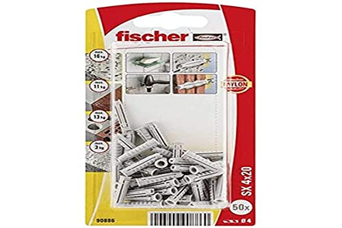 fischer - Betondübel, Fischer Wanddübel 4x20, 50 Stück von fischer