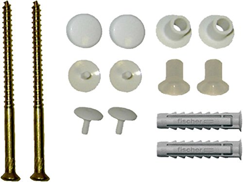 fischer WB10 - W.C. Senkrecht-Befestigungssatz von Pfanne zu Boden, 42834 von fischer