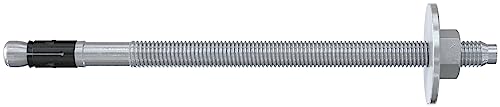 fischer Bolzenanker mit großer Scheibe FAZ II Plus 16/200 gvz, Schwerlastanker mit hoher Tragfähigkeit, Ankerbolzen für Befestigungen von Holzkonstruktionen, Seismik- & ETA-Zulassung fischer Bolzenanker mit großer Scheibe FAZ II Plus 16/200 gvz, Schwerlastanker mit hoher Tragfähigkeit, Ankerbolzen für Befestigungen von Holzkonstruktionen, Seismik- & ETA-Zulassung von fischer