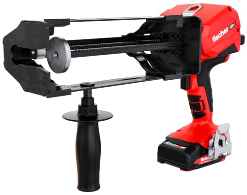 fischer Akku-Auspressgerät FIS DB SL Pro, zum kräfteschonenden Auspressen, mit Dosierfunktion und Geschwindigkeitsanpassung, ergonomisches Design für optimale Handhabung, mit Ladegerät & Akku von fischer