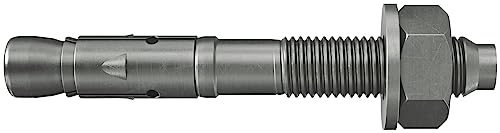 fischer Bolzenanker FAZ II Plus 8/5 Kurzversion R, Schwerlastanker mit hoher Tragfähigkeit, Ankerbolzen für Befestigungen schwerer Lasten und Stahlkonstruktionen, Seismik- & ETA-Zulassung von fischer