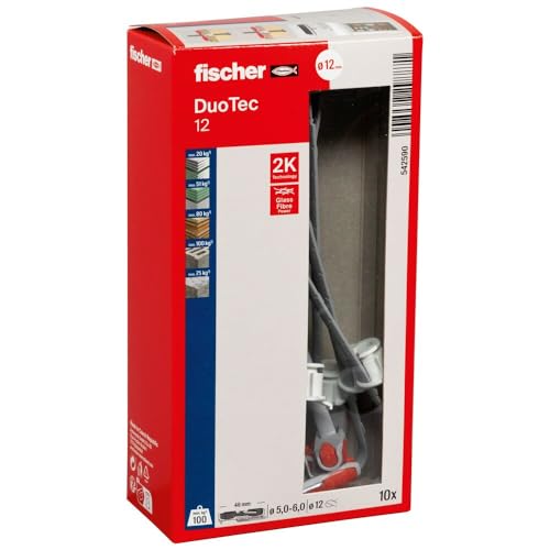Fischer 542590 DUOTEC 12 LD Hohlraumdübel 10 St. von fischer