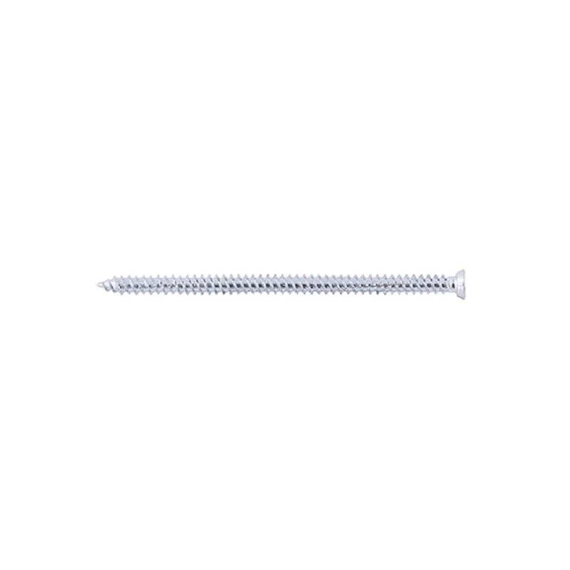 fischer Fensterrahmenschraube FFS Stahl verzinkt Vollgewinde Flachkopf 7,5 x 112 mm - 100 Stück von fischer Deutschland Vertriebs GmbH