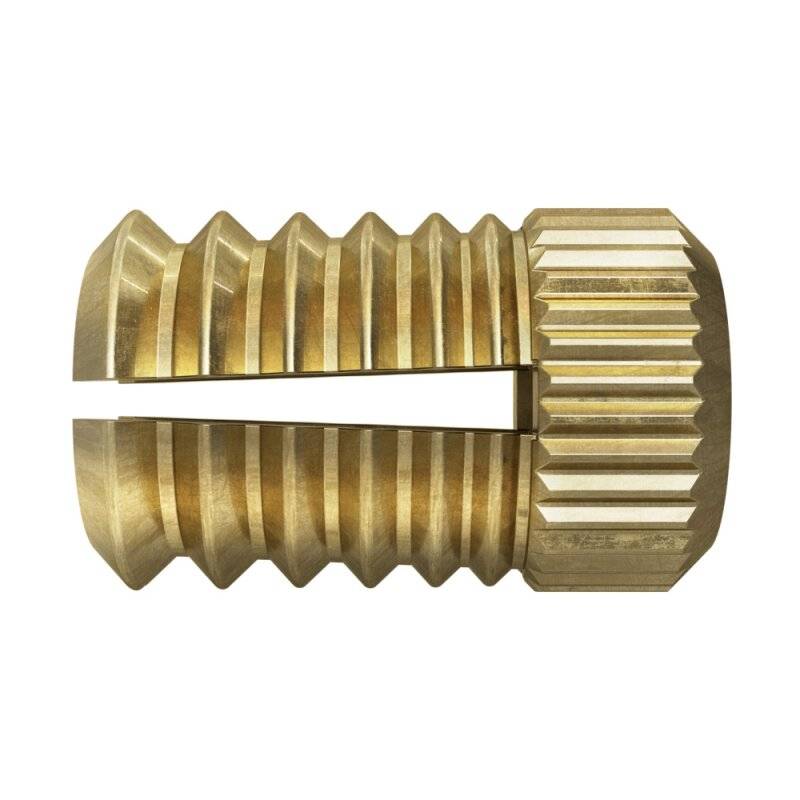 fischer Messingdübel PA 4 M 6x10,5 für metrische Schrauben und Gewindebolzen - 100 Stück von fischer Deutschland Vertriebs GmbH