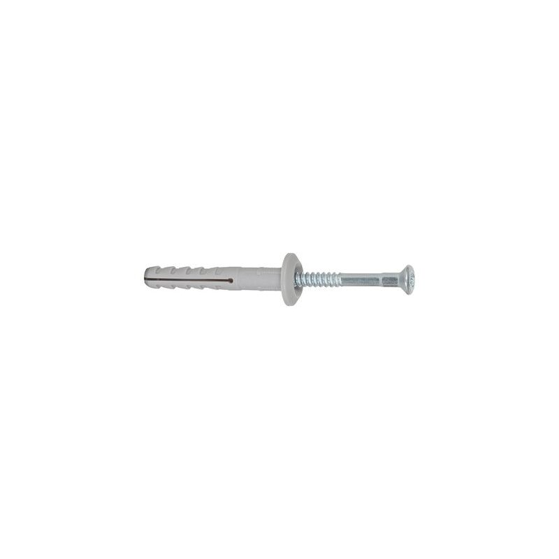 fischer Nageldübel NP Edelstahl A2 Pilzkopf PZ für dünne Anbauteile 6 x 40/7 mm - 50 Stück von fischer Deutschland Vertriebs GmbH