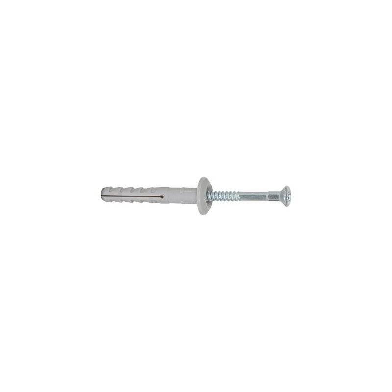 fischer Nageldübel NP Edelstahl A2 Pilzkopf PZ für dünne Anbauteile 6 x 40/7 mm - 50 Stück von fischer Deutschland Vertriebs GmbH