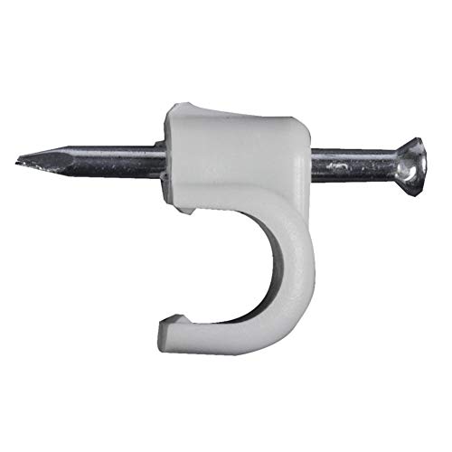 fischer Nagelschelle NS 7, befestigen von Kabeln, Einfache Montage auch bei geringem Platzbedarf, 100 Stück fischer Nagelschelle NS 7, befestigen von Kabeln, Einfache Montage auch bei geringem Platzbedarf, 100 Stück von fischer