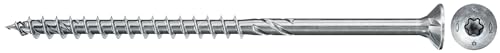 fischer PowerFast II CTP 3,5 x 50, Spanplattenschraube (500 Stk.) mit Teilgewinde, Senkkopfschraube mit Innenstern, Schraube für Holzverarbeitung, reduziert Einschraubwiderstand & Einschraubzeit von fischer