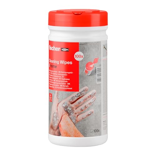 fischer Reinigungstücher Cleaning Wipes Xtreme, leistungsstarke Reinigungstücher für den täglichen Einsatz am Arbeitsplatz, dermatologisch getestet, hautschonend, schadstofffrei, 100 Stück fischer Reinigungstücher Cleaning Wipes Xtreme, leistungsstarke Reinigungstücher für den täglichen Einsatz am Arbeitsplatz, dermatologisch getestet, hautschonend, schadstofffrei, 100 Stück von fischer