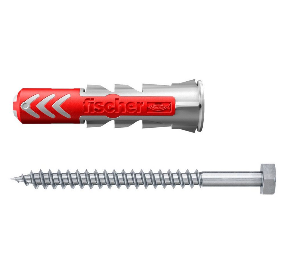 fischer Schrauben- und Dübel-Set Fischer Dübel-Set Duopower 10.0 x 80 mm - 2 Stück von fischer
