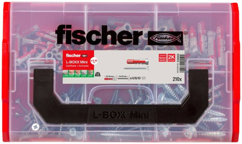 fischer Schrauben- und Dübel-Set Fischer FixTrainer DuoPower - 210 Stück von fischer