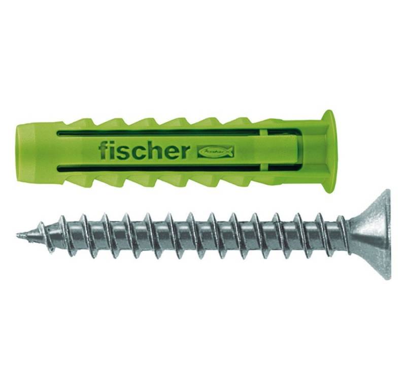 fischer Schrauben- und Dübel-Set Fischer Spreizdübel SX green 6.0 x 30 mm - 45 von fischer